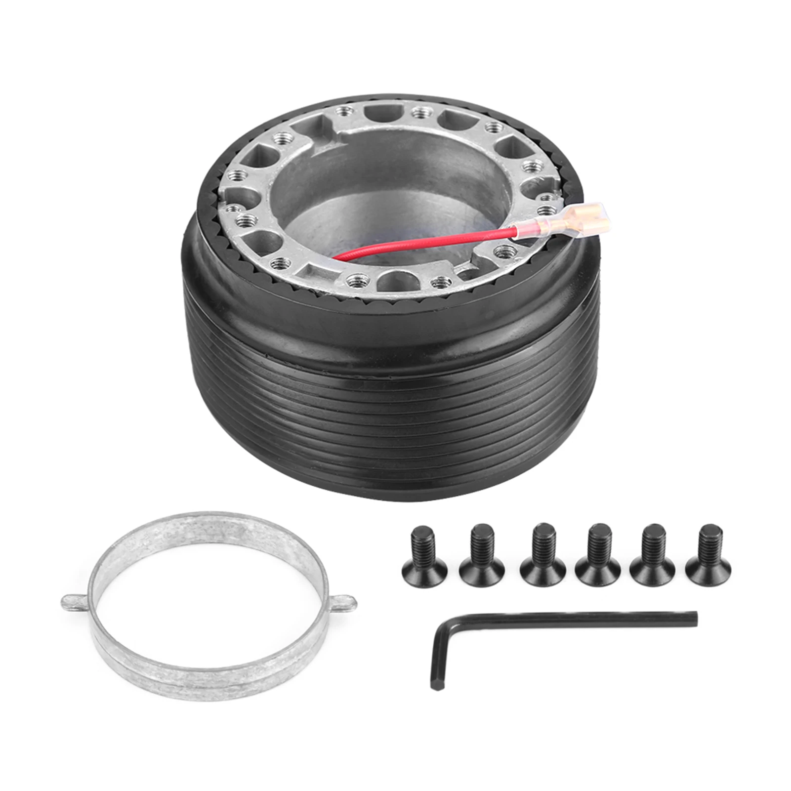 

Aluminum 6-Bolt Hole Steering Wheel Racing Hub Adapter for MAZDA 323 MIATA MX3 MX5 MX6