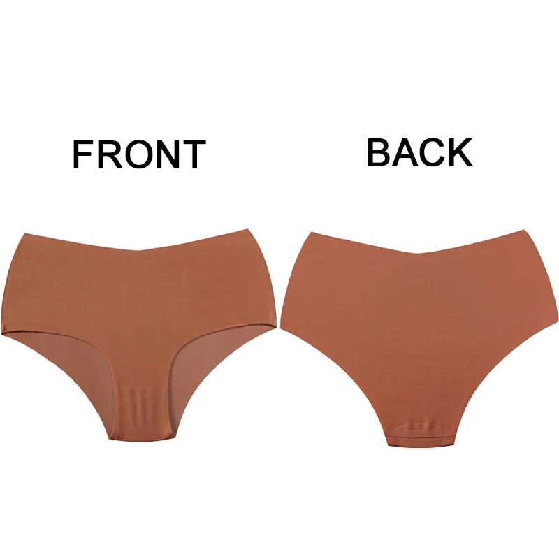 Meet'r dames naadloos ijszijde yoga-ondergoed hoge taille V-vorm ademend sneldrogend lingerie slipje sportslips