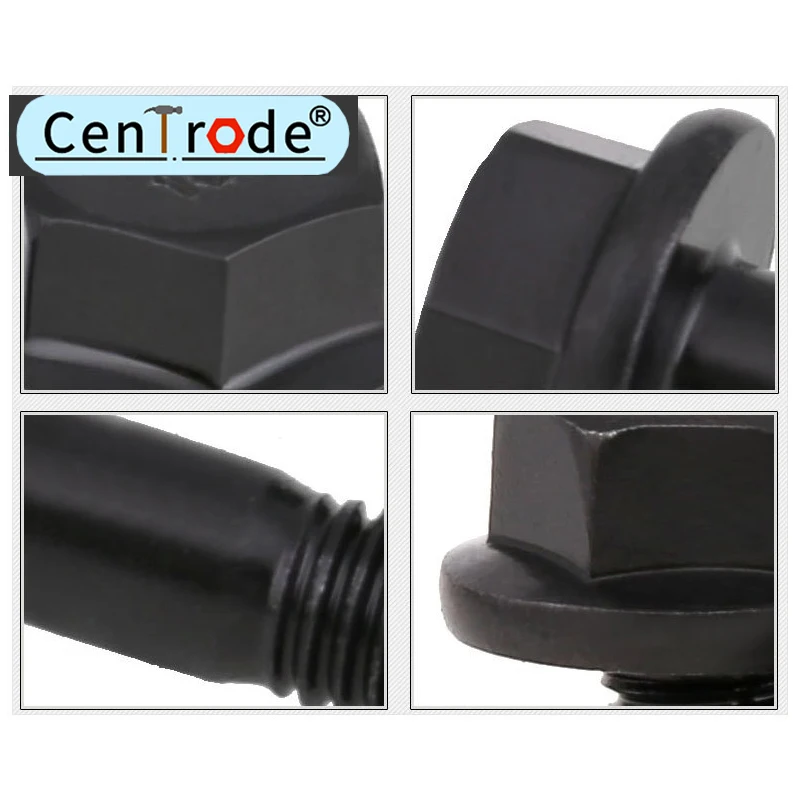GB5789 10.9 external hexagonal flange screw flange hexagonal bolt M5M6M8