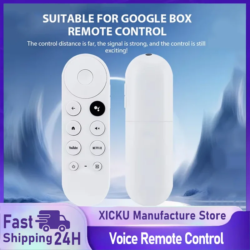 

Remote ONLY G9N9N Replacement Voice Remote Control for Google Chromecast 4k Snow Streaming Media Player
