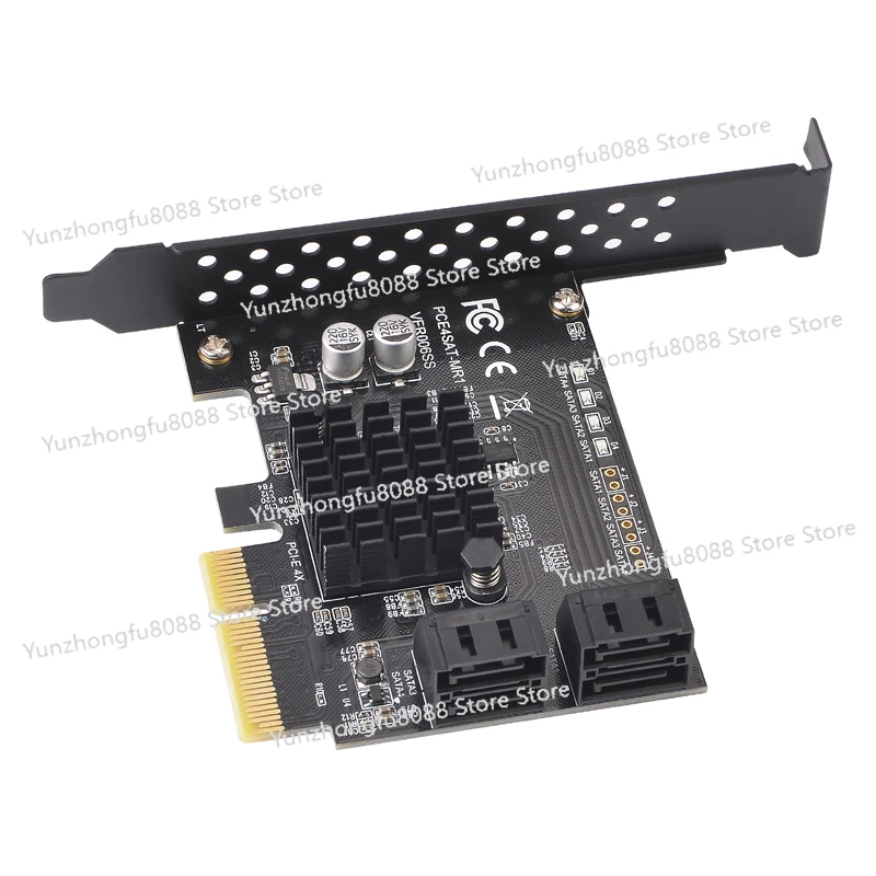 

88SE9230 Chip SATA/PCIE Raid Controller SATA PCIE SATA Raid Card PCI-E SATA Raid PCI Express 4X with Low Profile Bracket