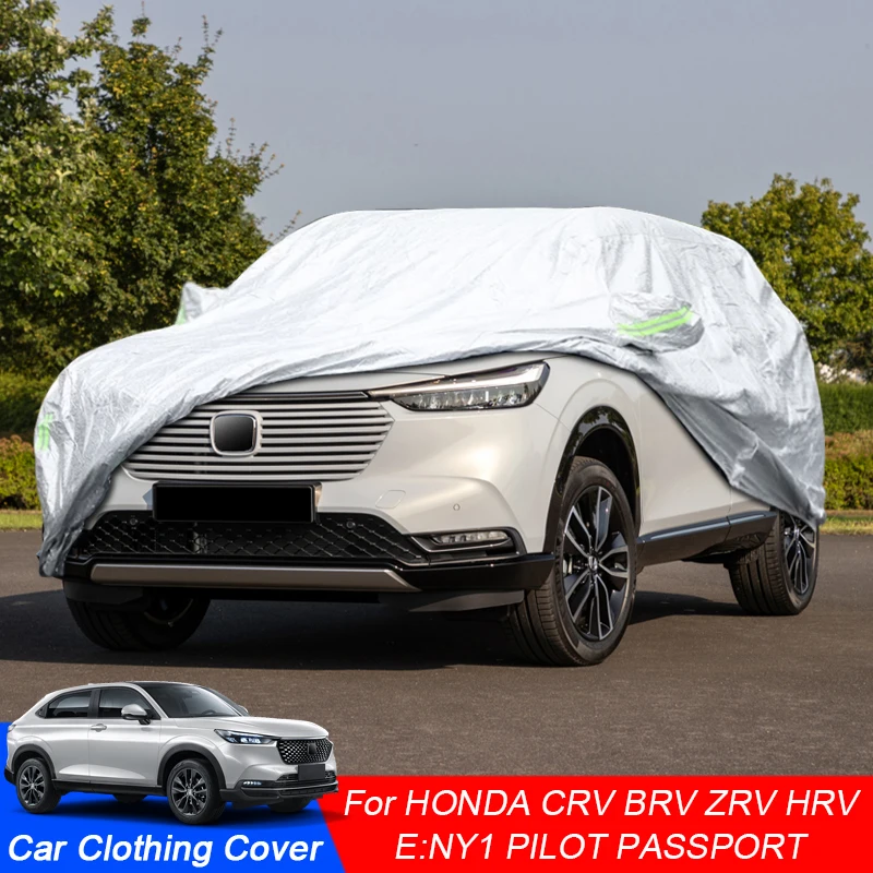 

Full Car Cover For Honda BRV DG1 DG3 CRV RS E:NY1 HRV VEZEL RV3 Odyssey Passport Pilot HRV ZRV Rain Frost Snow Dust Waterproof