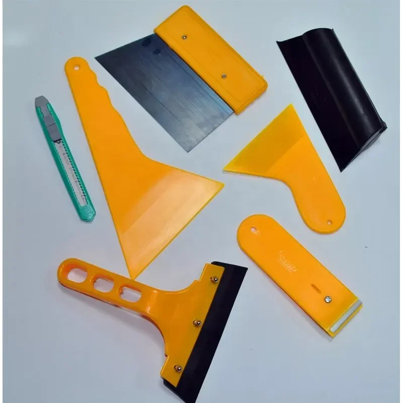 Professional car interior window film installation tool set, with anti scratch function, suitable for coloring application kit