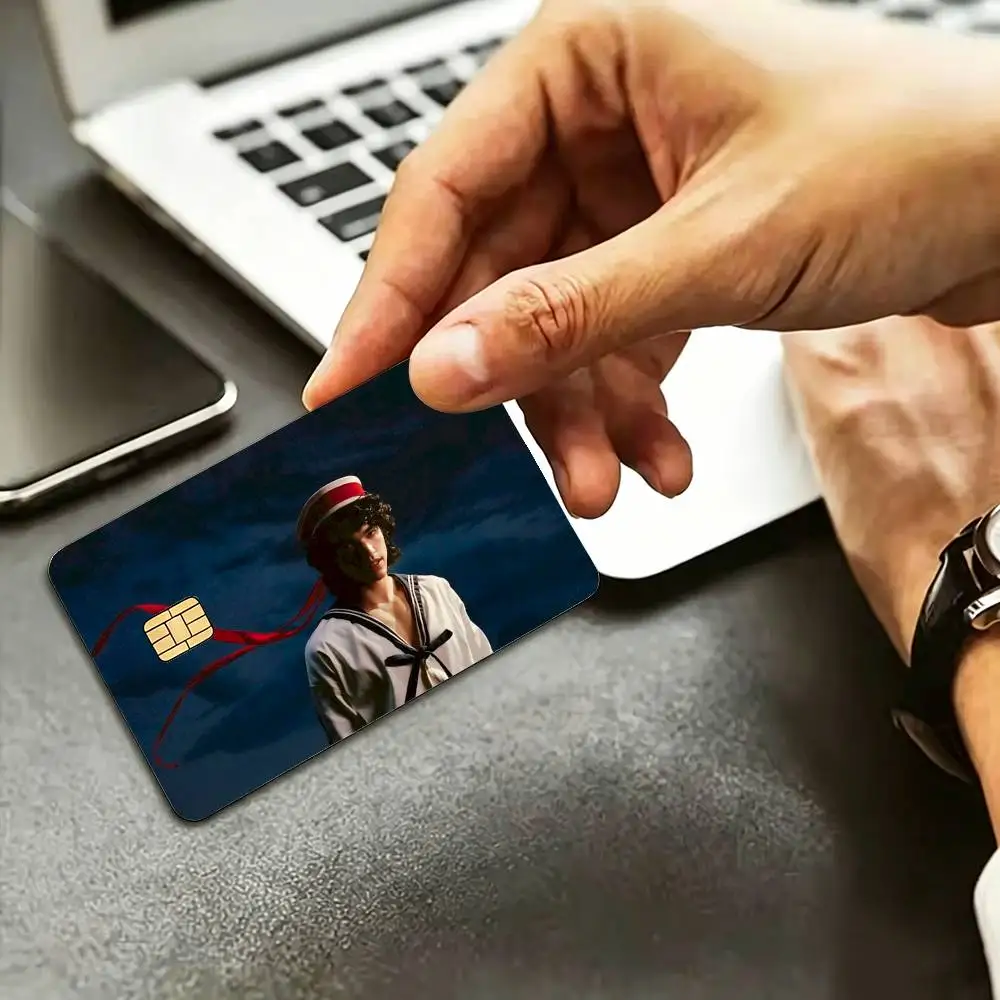 Singer Conan Gray wishbone HD Waterproof Credit Card Stickers Silicone Decals For Chip Game Cards Gift