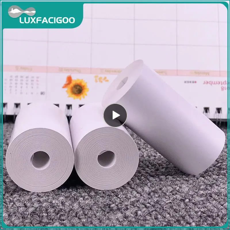 Roll Paper Sheets Thermal Paper Print Paper 55x30mm Thermal Printer White Paper High Quality Color Copy Paper Office Stationer