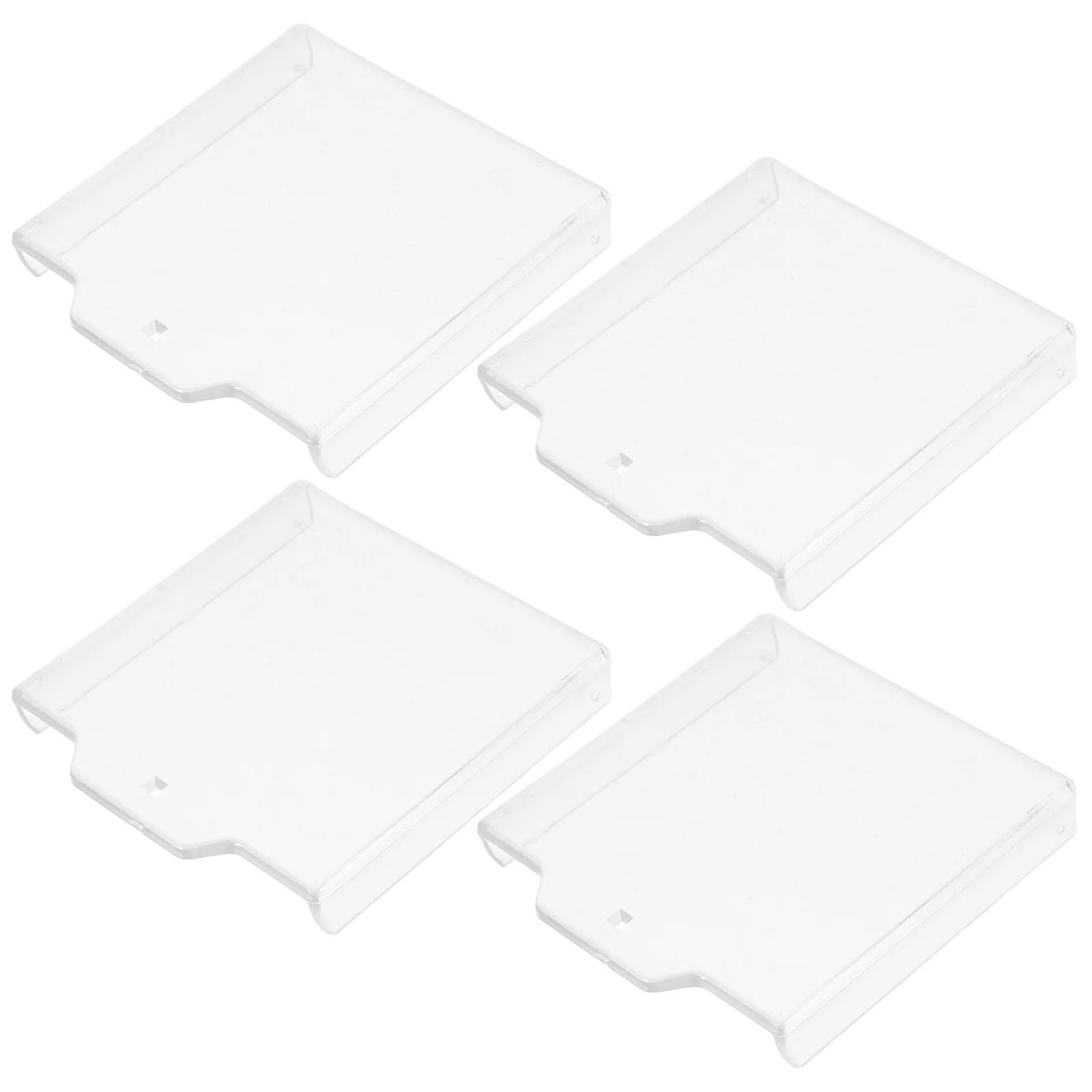 4 قطعة زر التبديل الشفاف حماية ضد الحريق لمفاتيح الطاقة في حالات الطوارئ غطاء أمان مثبت على الحائط