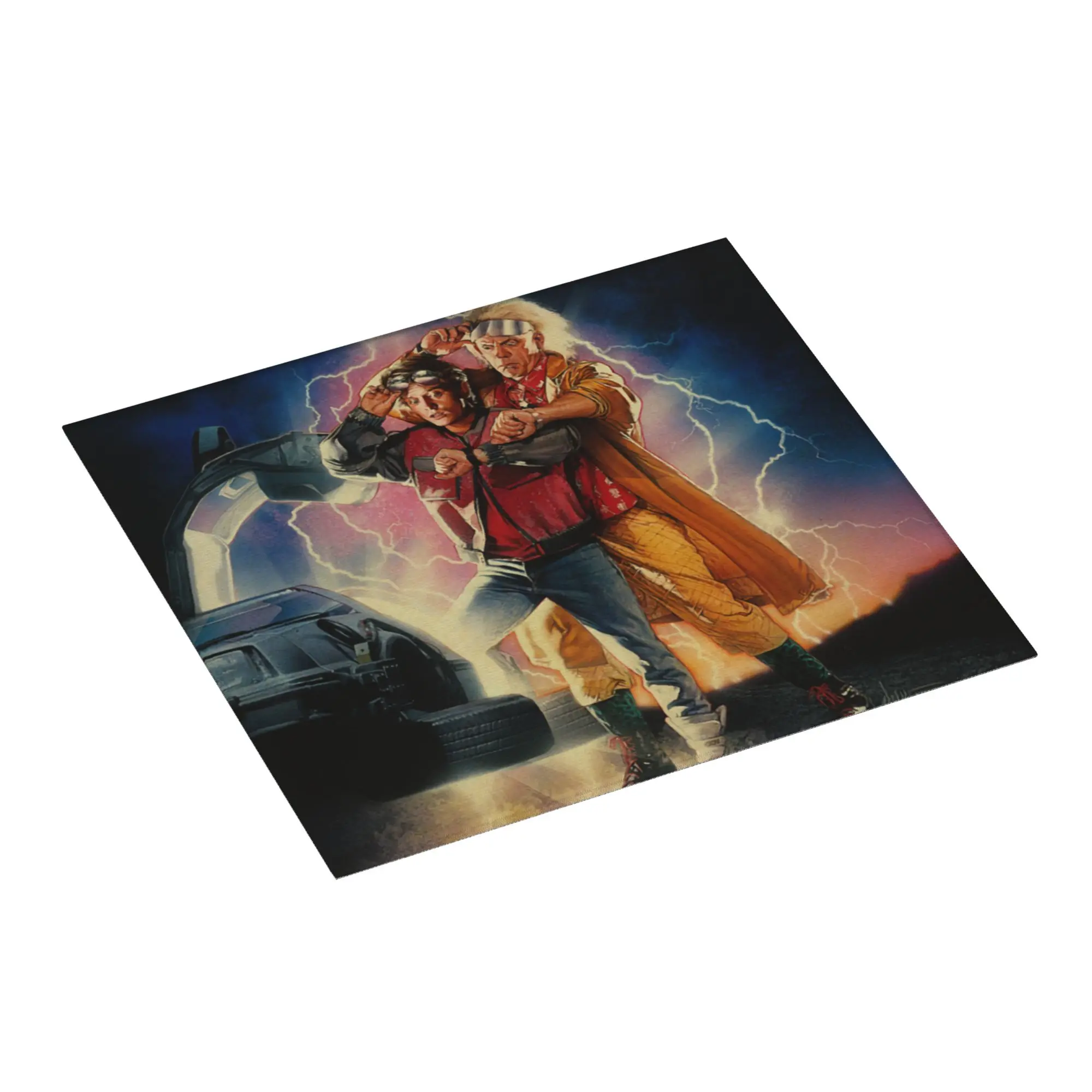 Drying Mat For Kitchen Marty And His Fusion Powered Future Barware Tableware Back To The Future Washable Kitchen Sink Drying Pad