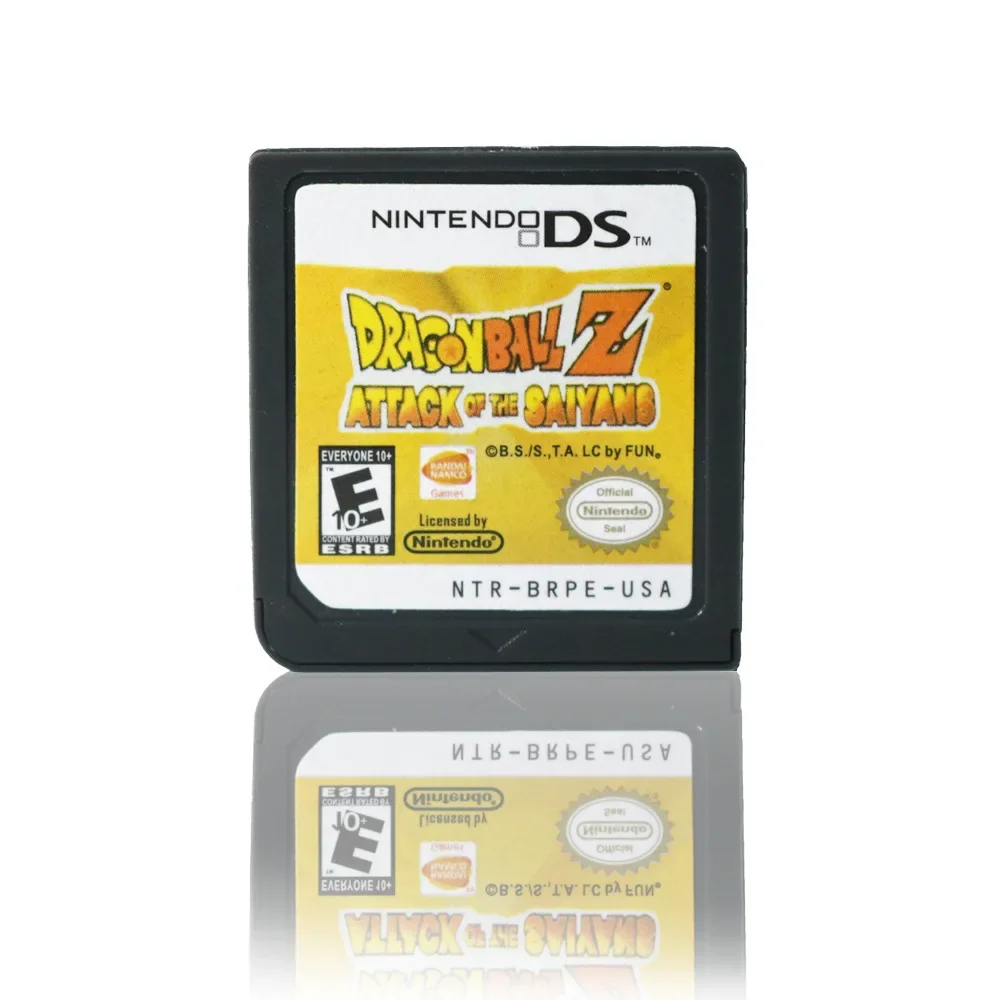 Dragon Ball Z DS Series Video Game Console Card Dragon Ball Attack of the Saiyans Dragon Ball Supersonic Warriors 2 For NDS/3DS