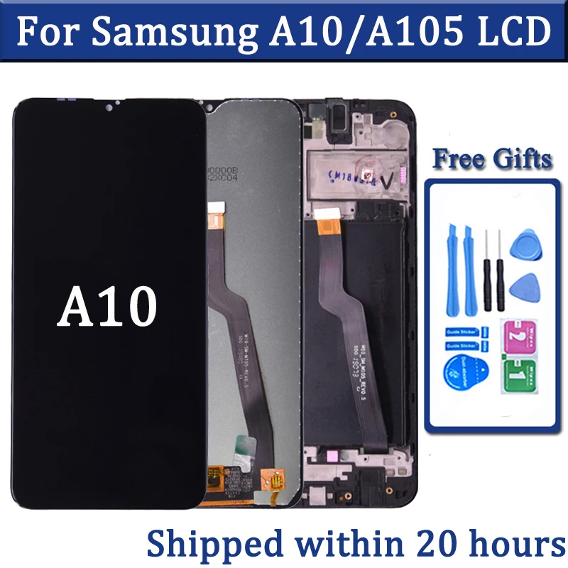 6.2'' Display For Samsung  A10 A105 LCD Display Touch Screen Digitizer Assembly  For Samsung A105DS A105F A105FD