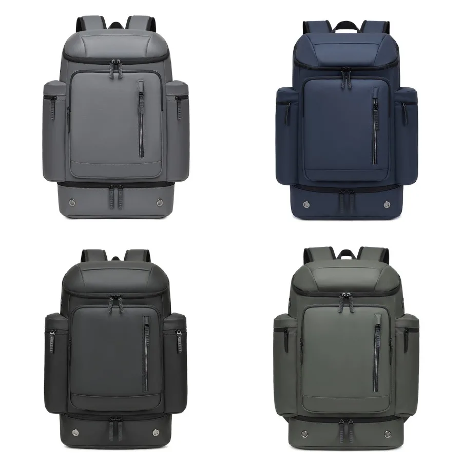 

【New style】Business backpack Men's multi-function backpack Large capacity travel schoolbag Dry and wet separation 'Computer wat