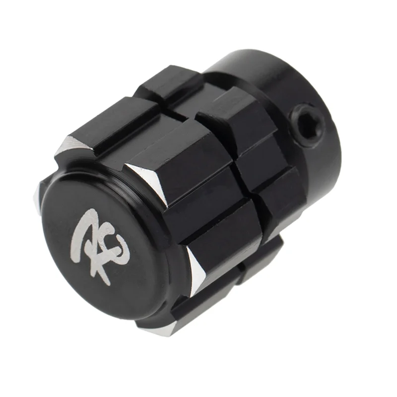 YSUN-8Pcs 17Mm Hex Nuts Adapter Splined Wheel Hubs Extension Combiner For 1/10 Traxxas E-REVO SUMMIT RC Car Parts,Black
