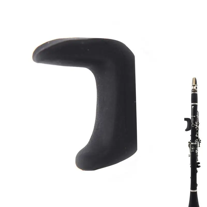 Clarinet Thumb Rest Cushion Rubber Oboe Thumb Finger Protector Cushion Comfortable Thumb Rest Cushion Within 1.45-1.75Cm For