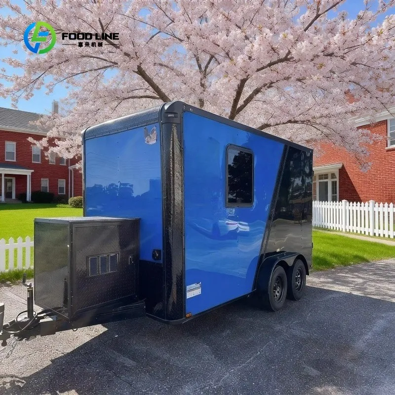 Customized New Design Mobile Pet Grooming Trailer with Slung Structure for Enhanced Stability and Road Safety