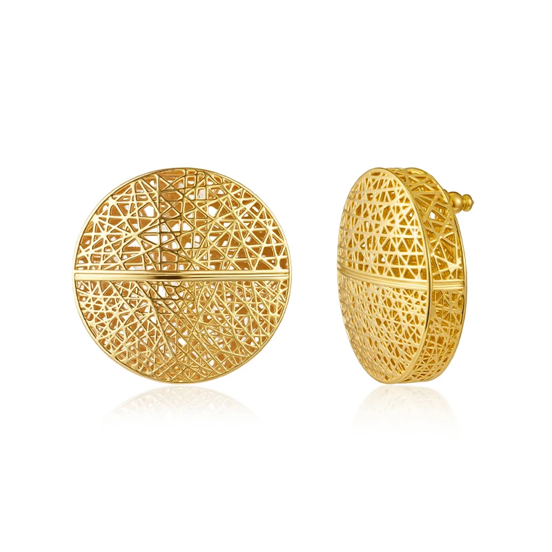 ivog-hollow-out-design-stud-earrings-for-women-lines-are-fine-and-irregularly-interwoven-earrings-fashion-jewelry-gift