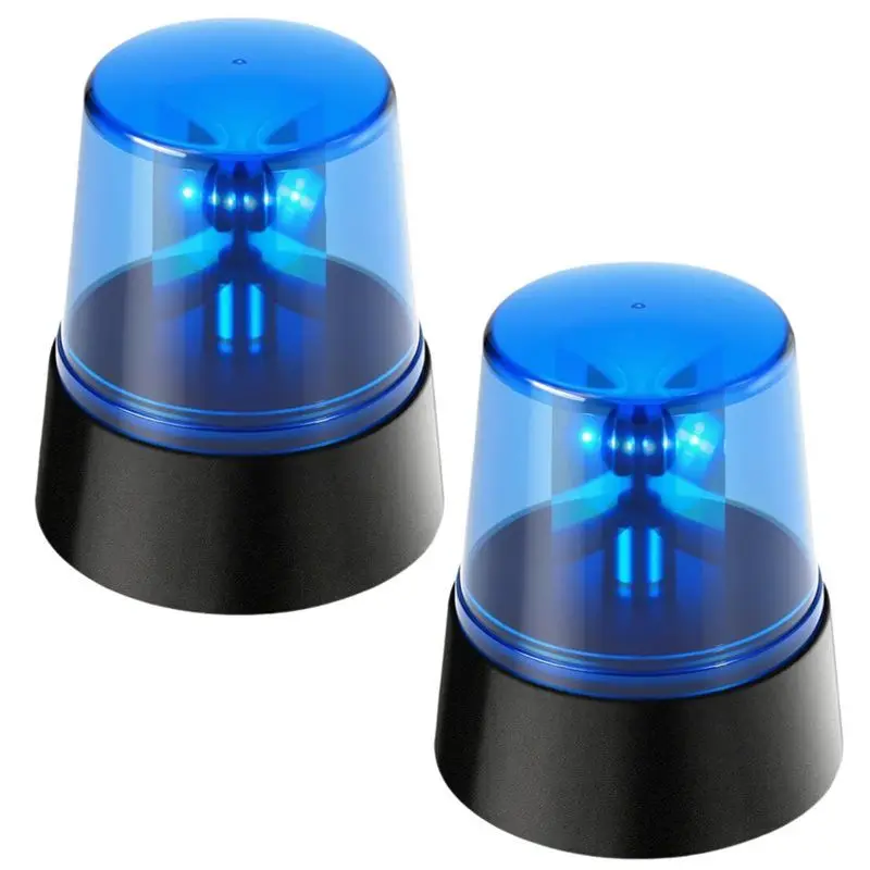 

Retail 2Pcs Rotating Strobe Light, 360 Degree Rotating Light, Disco Bar Party Decorative Light