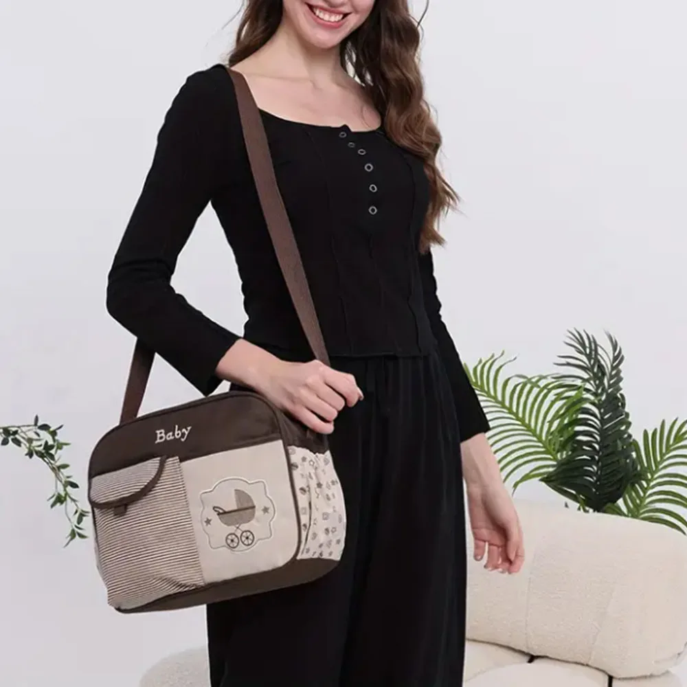 Diaper Bag for Women - Spacious Multi-Pocket Design, Perfect for Travel & Everyday Use, Ideal Christmas or Halloween Gift