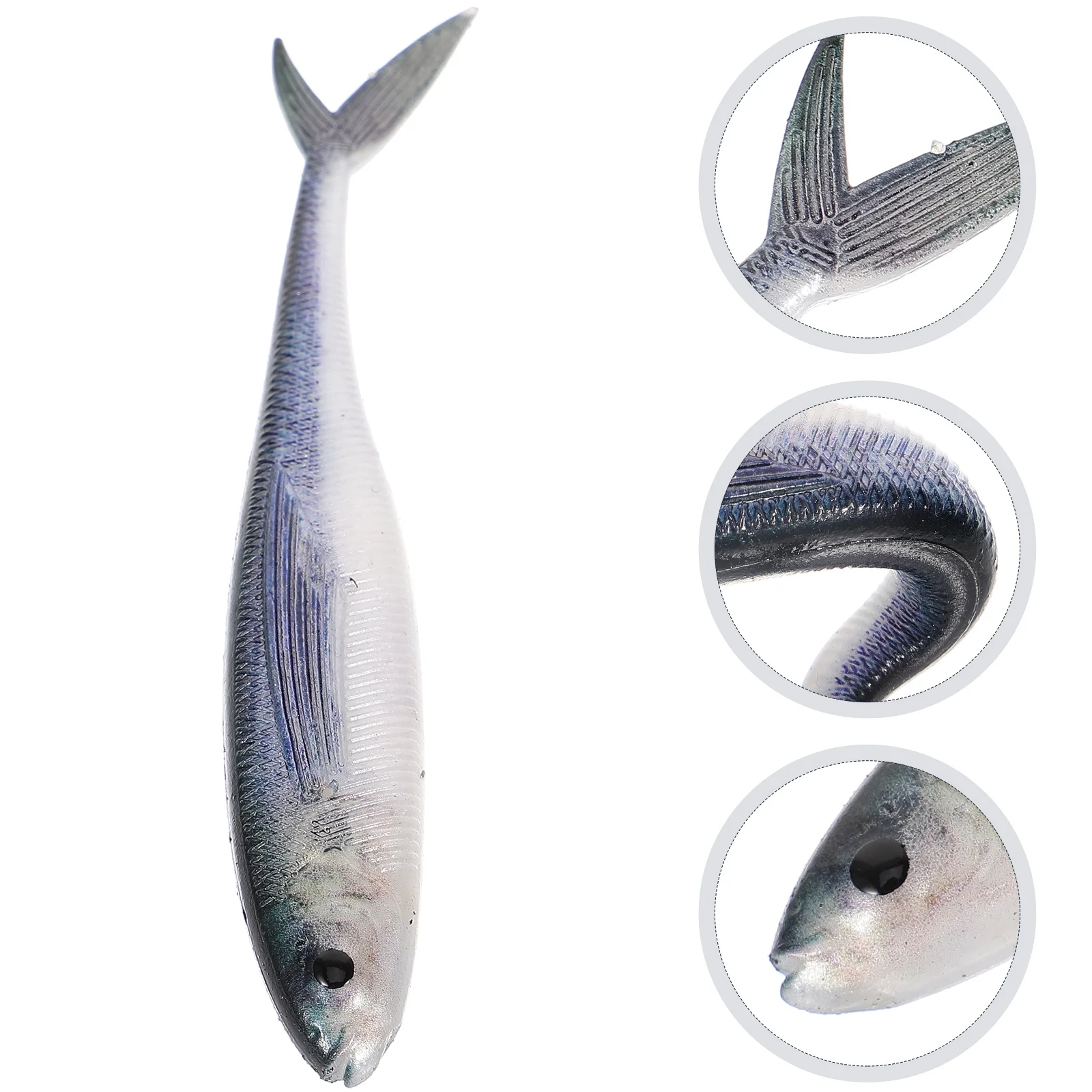 Bionic Soft Bait Tuna Nanyouhai Fishing (single) Small Lure Fresh Water Tool Sinking for Outdoor Fake Lifelike Pvc