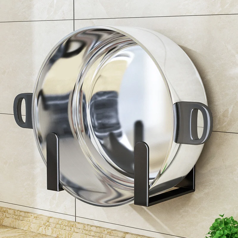 

Полка для крышки кастрюли, кухонная настенная разделочная доска, стойка для разделочной доски, настенная полка для хранения без перфорации