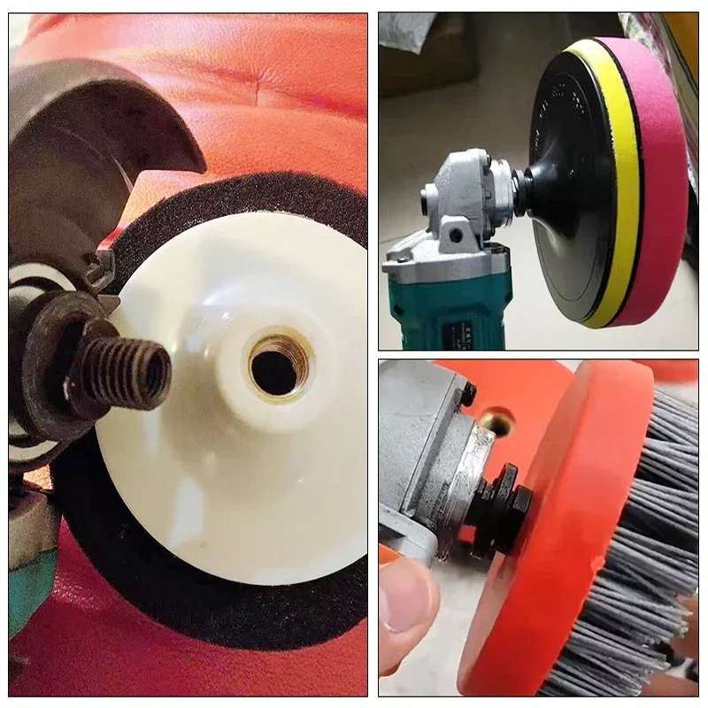 Imagem -06 - Angle Grinder Adapter M10 para M14 M16 Conversor de Rosca Conector Arbor Máquina de Corte Cabeça de Conversão de Parafuso Acessório de Ferramenta Pcs