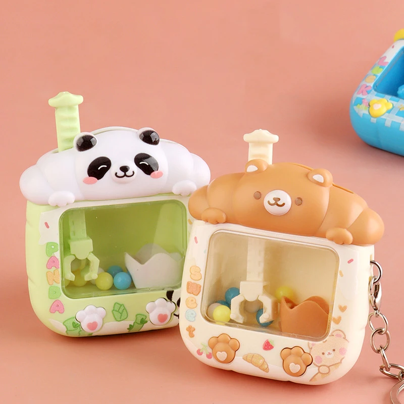 التصميم الإبداعي اصطياد الكرة آلة Funcatching الكرة آلة المفاتيح المنزل الصغير كرين آلة ظهره قلادة ألعاب أطفال