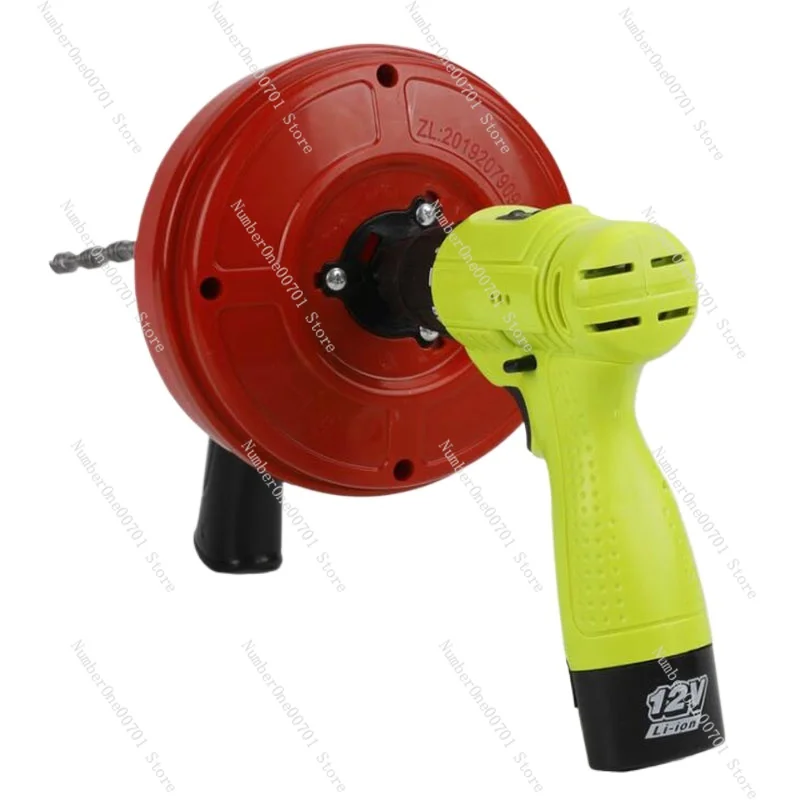 Household toilet kitchen unblocking sewer unblocking artifact hand-held pipe machine sewer blockage tool channel