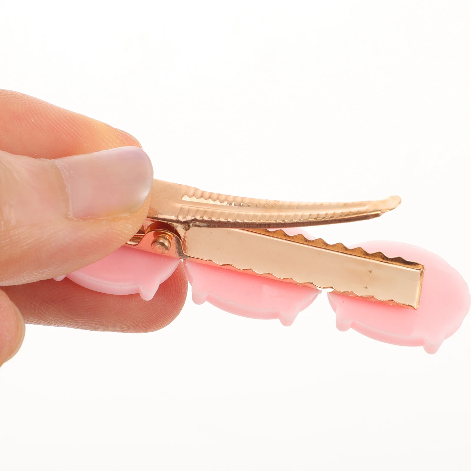 

9Pcs Cartoon Pig Hairpins Adorable Girl Hair Clips Made of High-Quality Resin Perfect for Prom Bridesmaid Flower Girl Decor