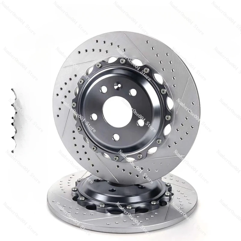 Professional Modification Rear Wheel Plus Large Disc Split Increase Brake Disc Modification/Rear