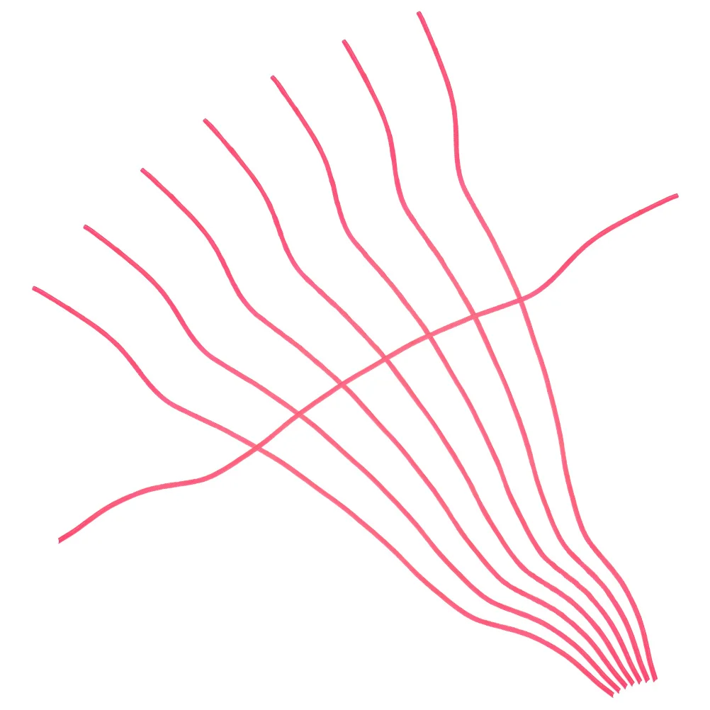 

8Pcs Yangqin Rubber Tube Replacement Set Durable High Elasticity Thin Design for Yangqin Dulcimer Instrument Replacement