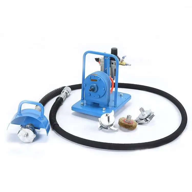 

TY9D150K Pneumatic Flexshaft Deck Scaler 118-1/8" Hose Removes paint, scale, rust and other deposits in hard to reach areas