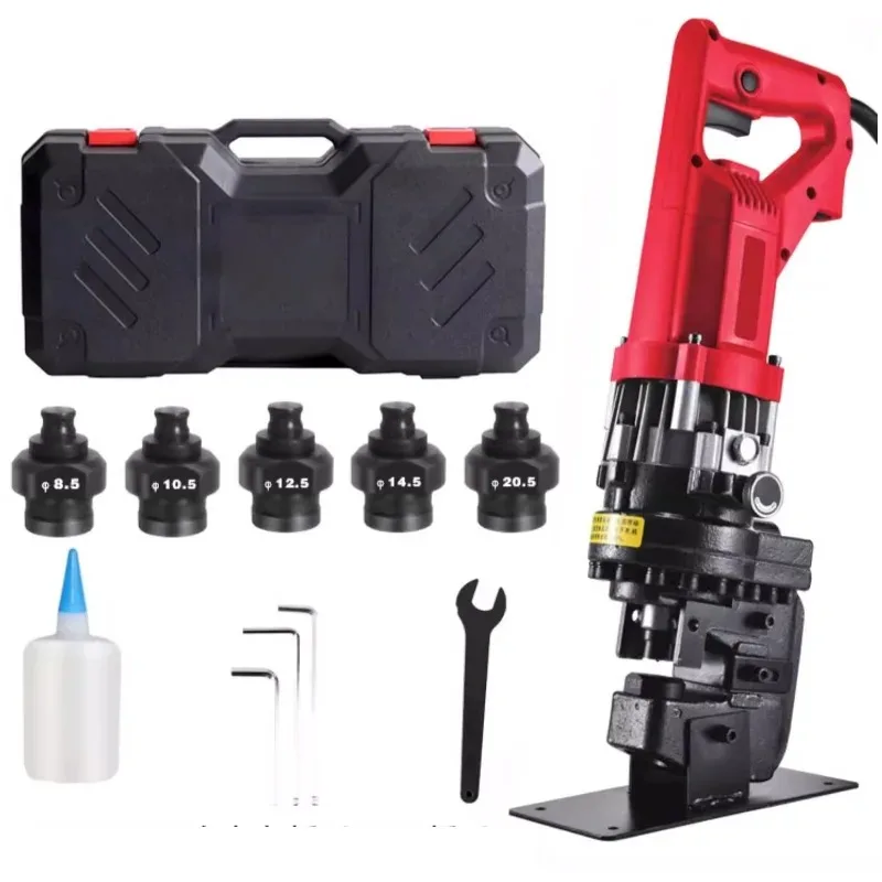 Hydraulic Punching Machine Angle Steel Channel Steel Small Portable Stainless Steel Cutting and Angle Punching Machine