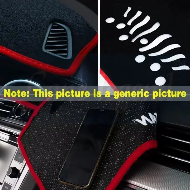 

For Geely Galaxy E5 EX5 2024 2025 2026 Car Dashboard Cover Dash Mat Anti-Slip Avoid Sun Sunscreen Pad Dedicated Car Accessories