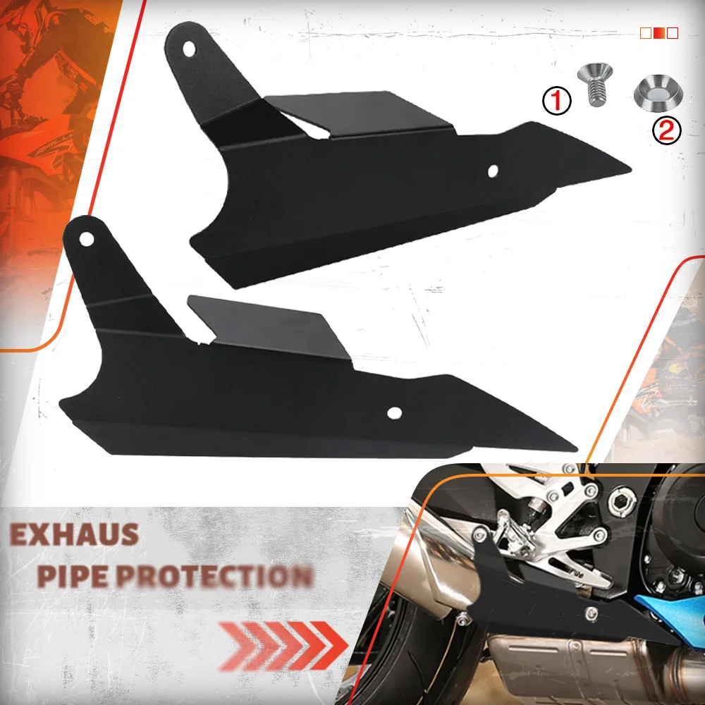 

For Suzuki GSX-S S1000 S1000F GSX S1000GT GSXS 1000 GT GSXS1000GT KATANA Exhaust Pipe Heat Shield Cover Muffler Protection Guard