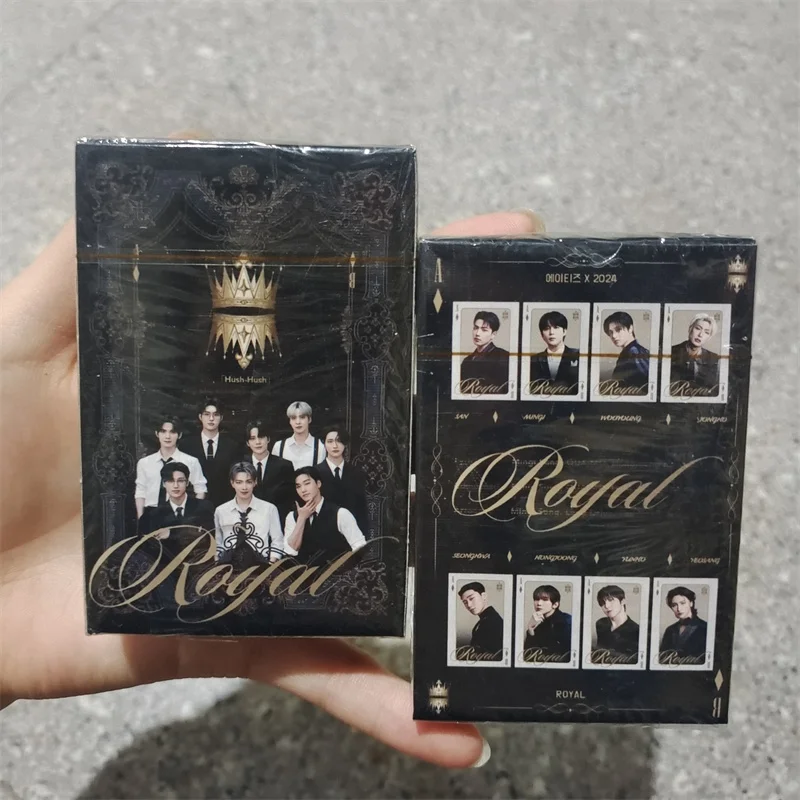 55pcs/set ATEEZ New Album ROYAL LOMO Card Hongjoong Seonghwa Yunho New Shipment HD Photo Card Fan Collection Gift Postcard