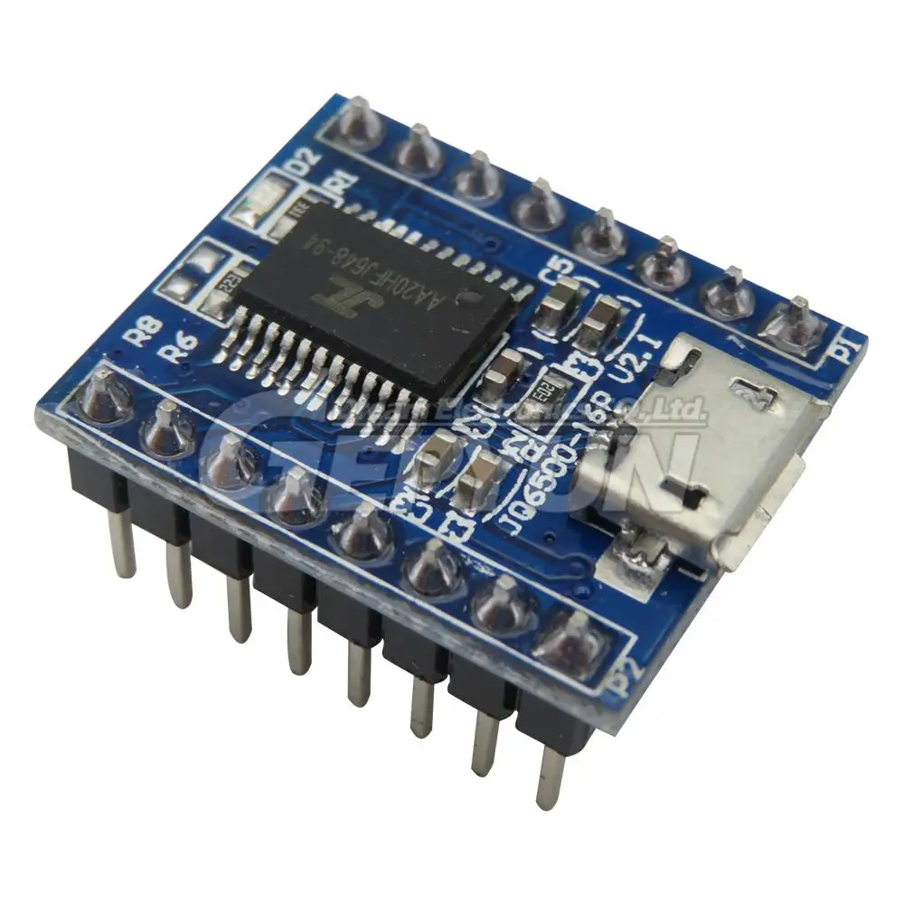 JQ6500 16M Voice Sound Module USB Replace One to Five Way MP3 Voice Standard JQ6500 Voice Module