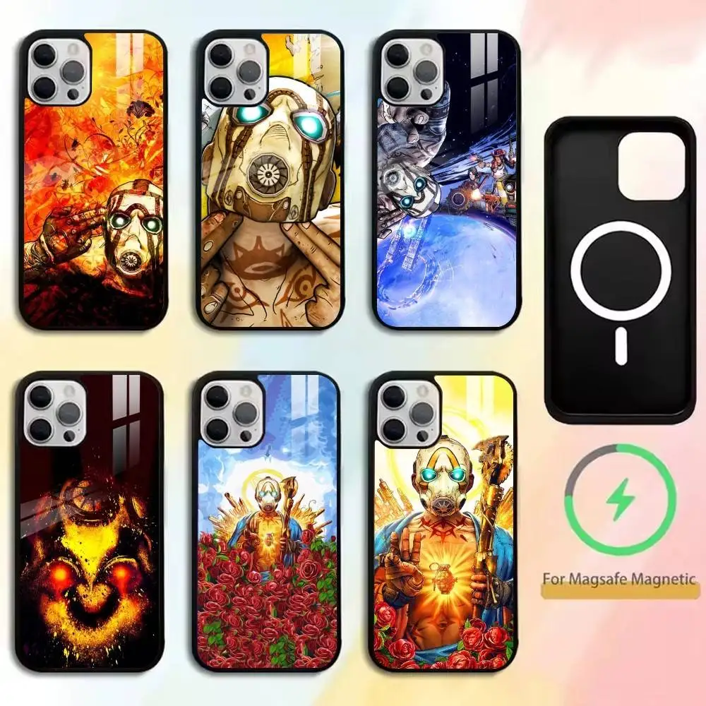 

Borderlands Phone Case For iPhone17,16,15,14,13,12,11 Plus,Pro Magnetic with Magsafe Wireless Charging