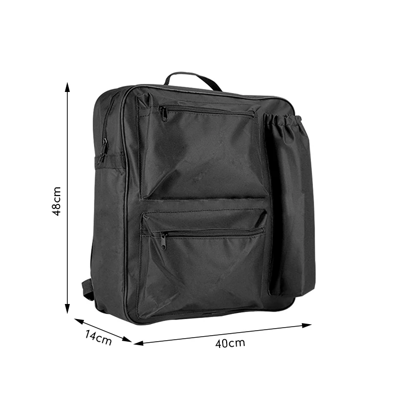 Large Wheelchair Mobility Scooter Backpack Shopping Bag Disabled Aid Carry Bag Multifunction Waterproof Storage Bag