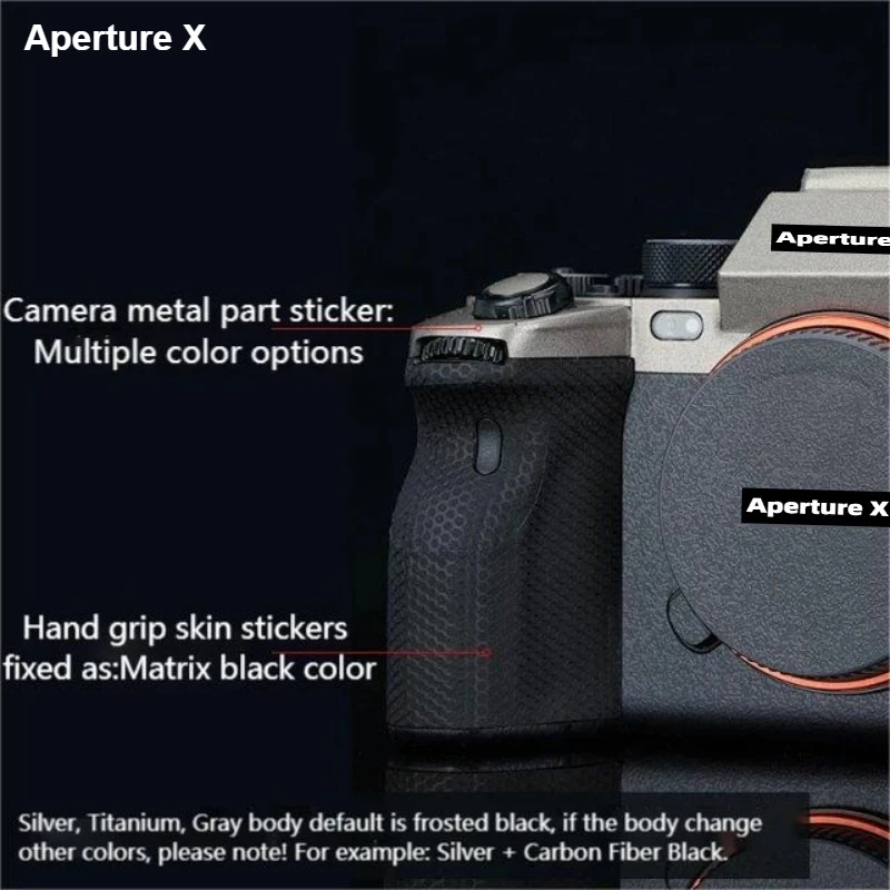 For SONY A1 Decal Skin Vinyl Wrap Film Camera Body Protective Sticker Anti-Scratch Protector Coat