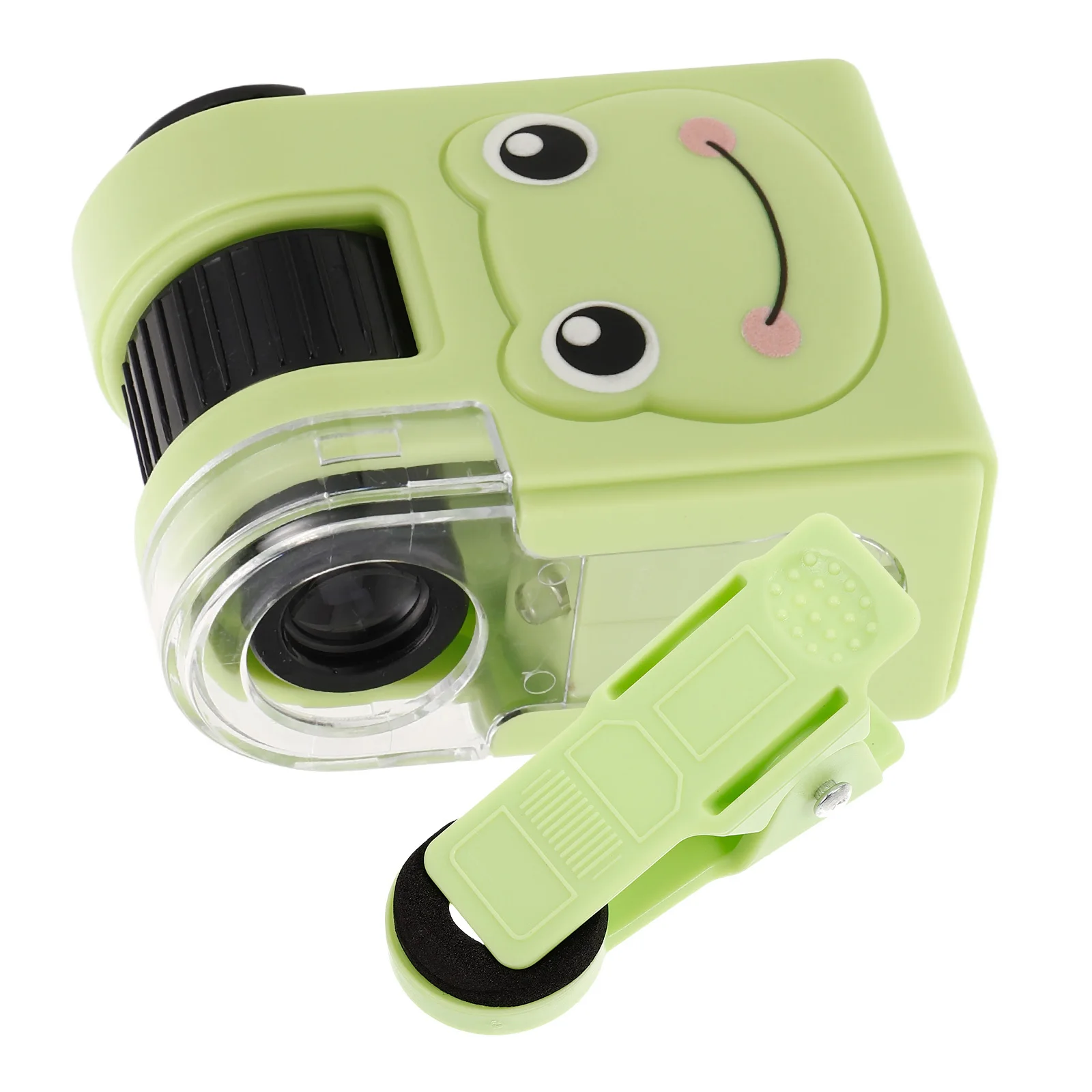 

Portable Pocket Microscope for Kids Handheld LED Lamp Biology Magnifier Experiment Accessory Pocket Microscope