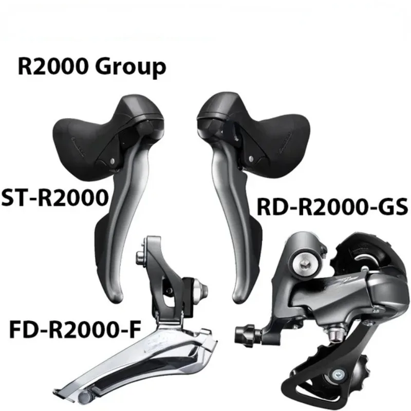 R2000 Small Set Manual Change R2000 Front DialRear Dial Road Bike 2 × 8 Speed Kit