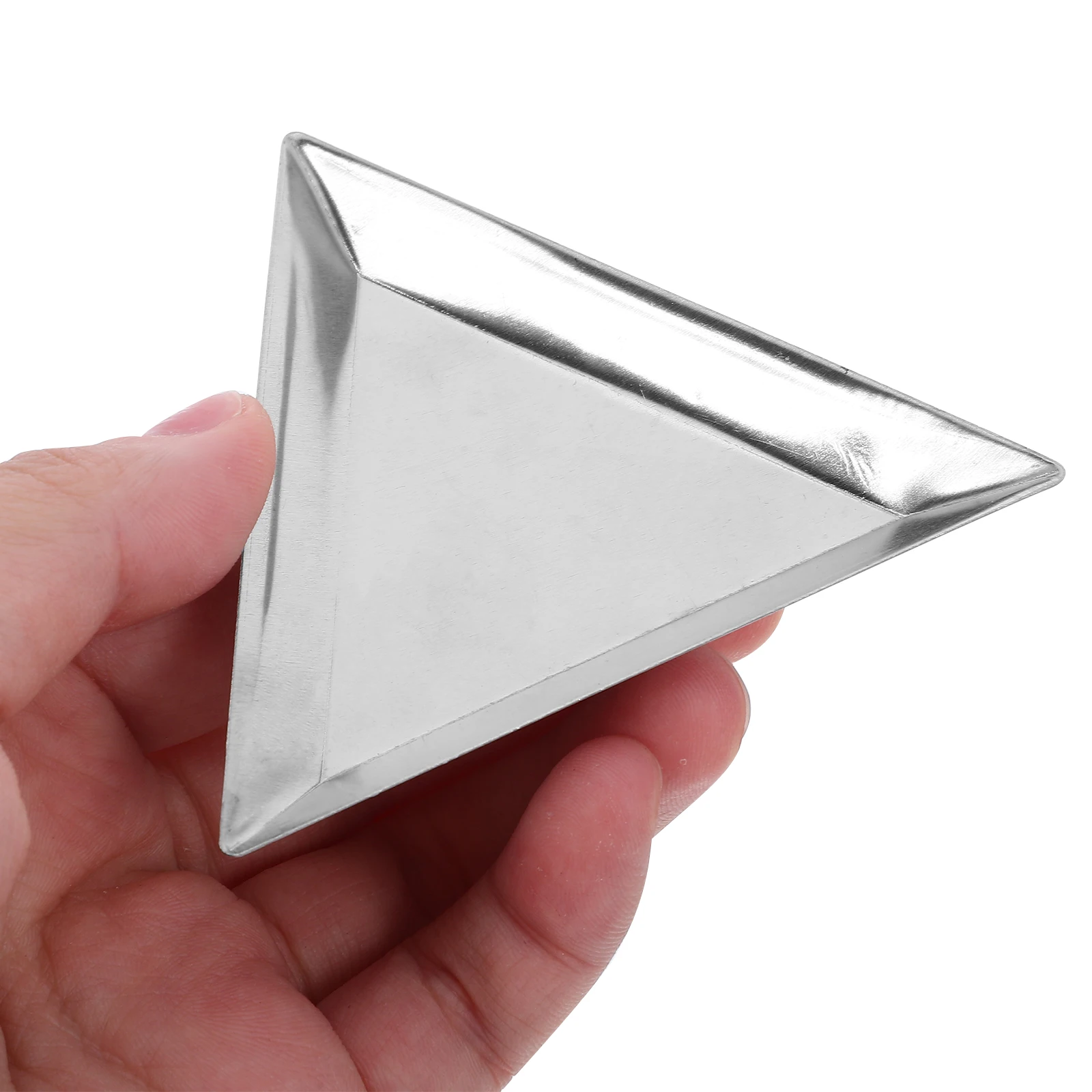 

6Pcs Stainless Steel Weigh Boats Sturdy Scale Tray Accurate Jewelry Powder Liquid Sample Compact Weigh Dish Stainless Steel Tray