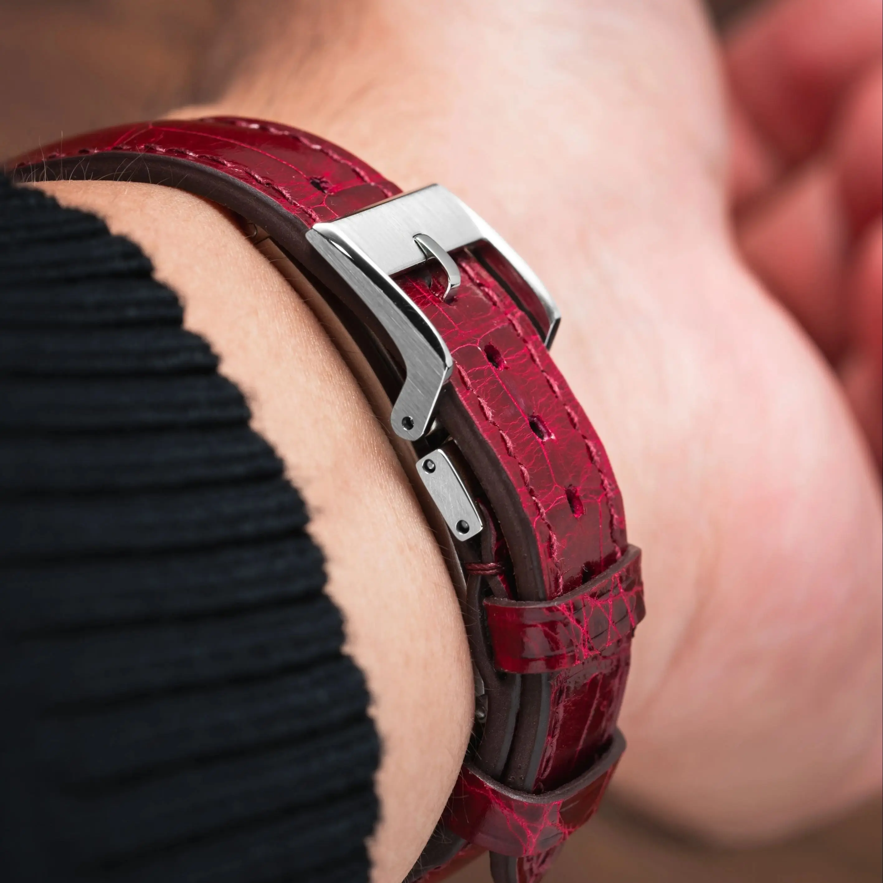 16mm 18mm Adjustable Spring Deployant Clasp Perfect Fit for Rolex Cartier Omega Watch Original Repalcement Watch Band Clasp