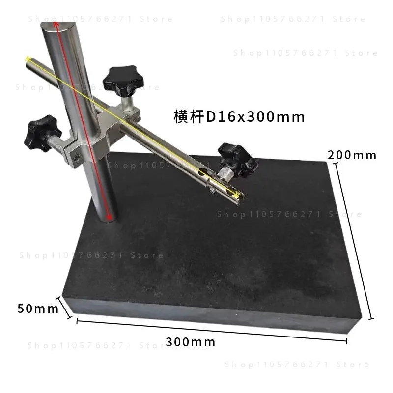 Marble Platform Bracket Digital Display Height Gauge Percent Meter Holder 00 Level Ratio Tester 0-100mm Thickness Altimeter