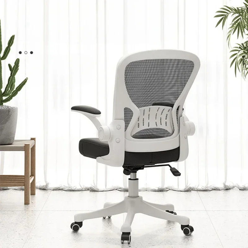 Executive Office Chair with Mesh Back Mid-Back Rolling Swivel Chair Ergonomic Desk Chair for Office Use Comfortable Task