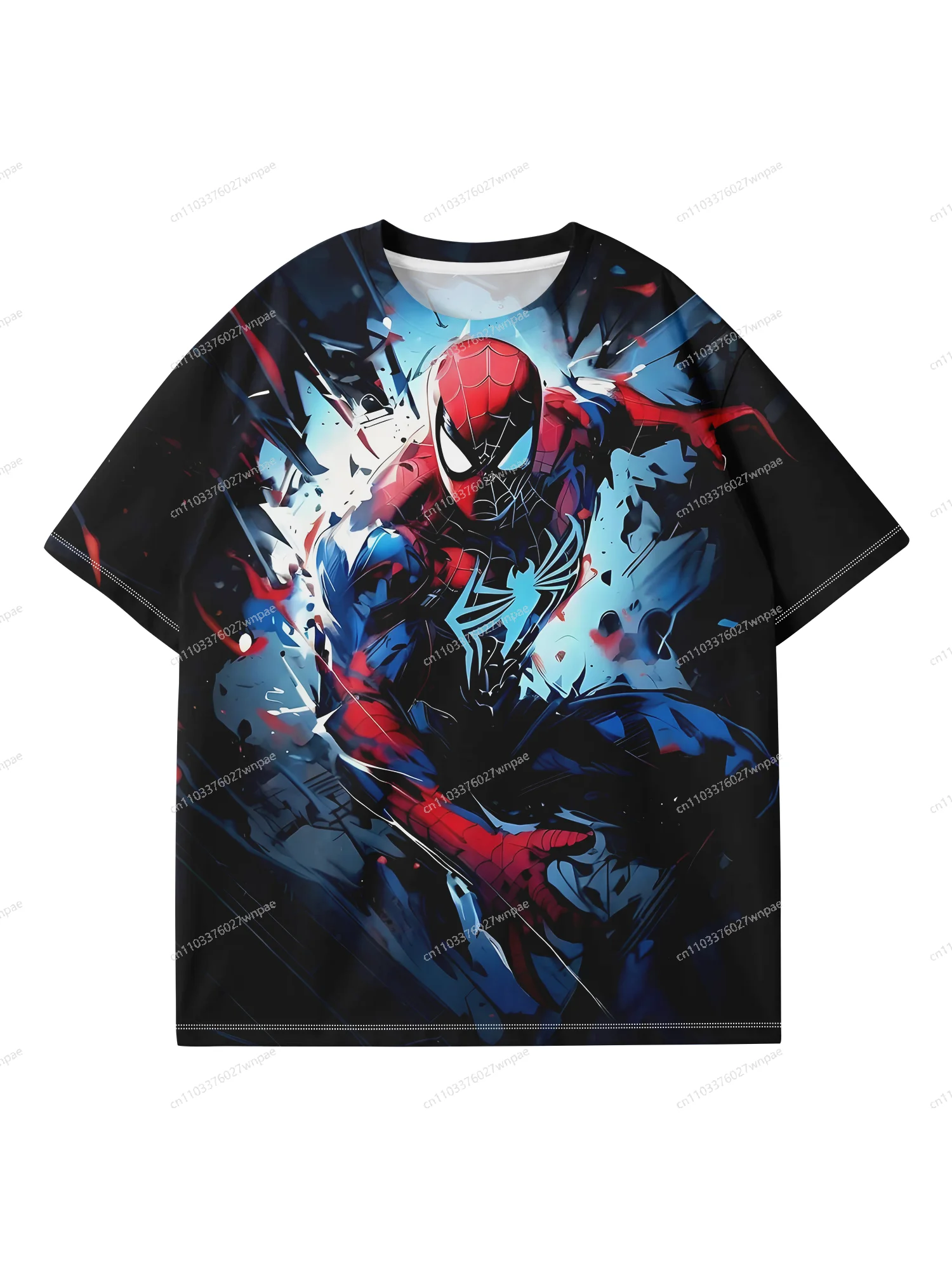 

Глобально-горячая футболка с 3D-принтом Marvel Spider-Man — быстросохнущая, дышащая, удобная и шикарная, трендовый подарок для взрослых и детей