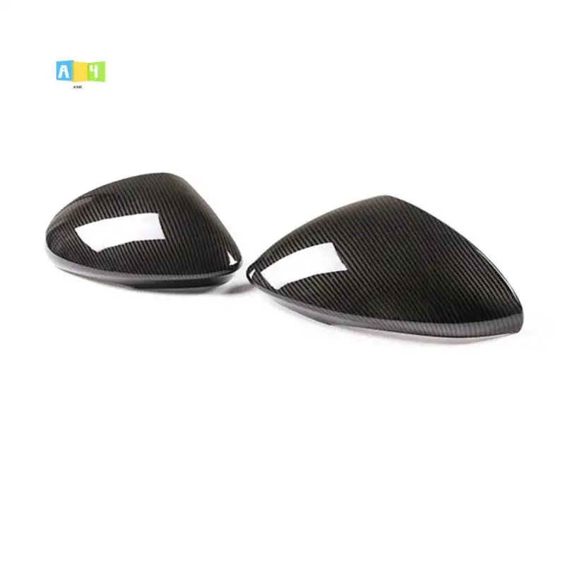 

A04E-For Maserati Grecale 2022 2023 Car Rearview Cover Side Mirror Trim Decorate Sticker Parts (ABS Carbon Fiber Pattern)