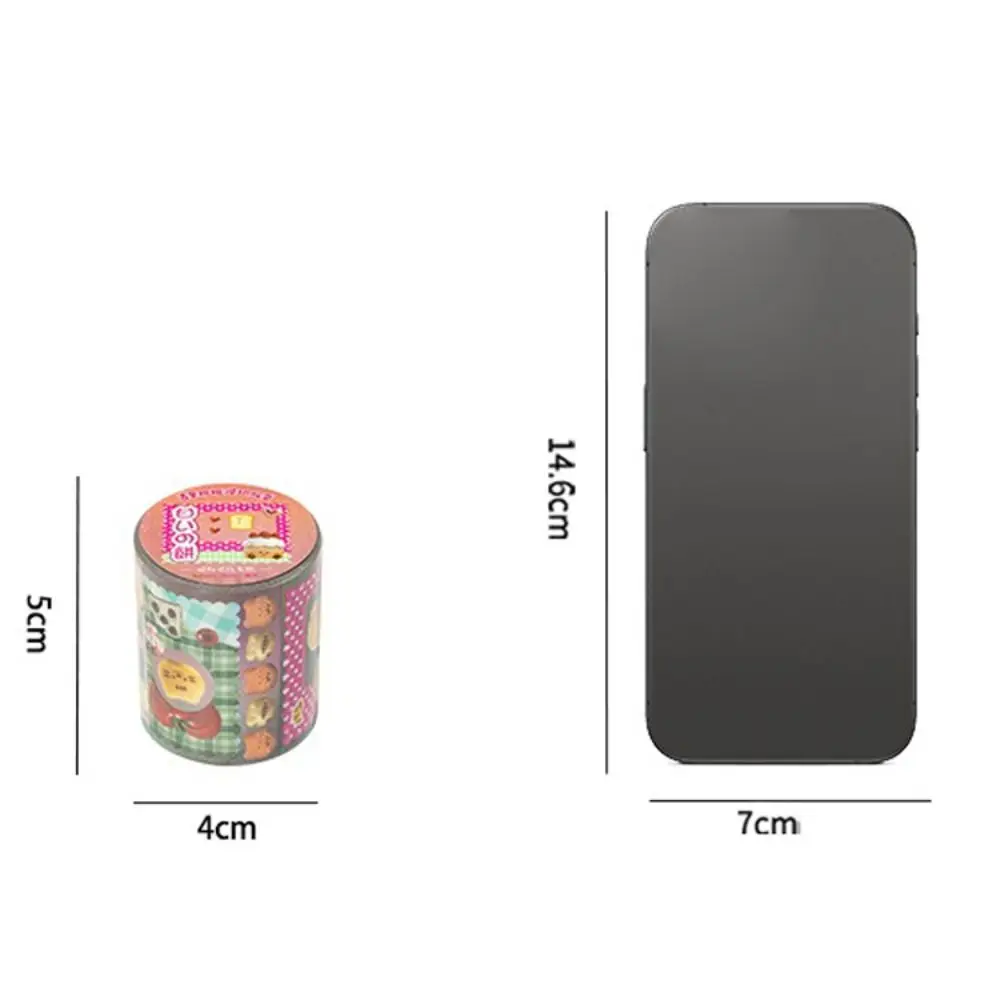 2025 Showa Memory Series Washi Tape Kawaii Linda cinta adhesiva decorativa hecha a mano Collage adhesivo