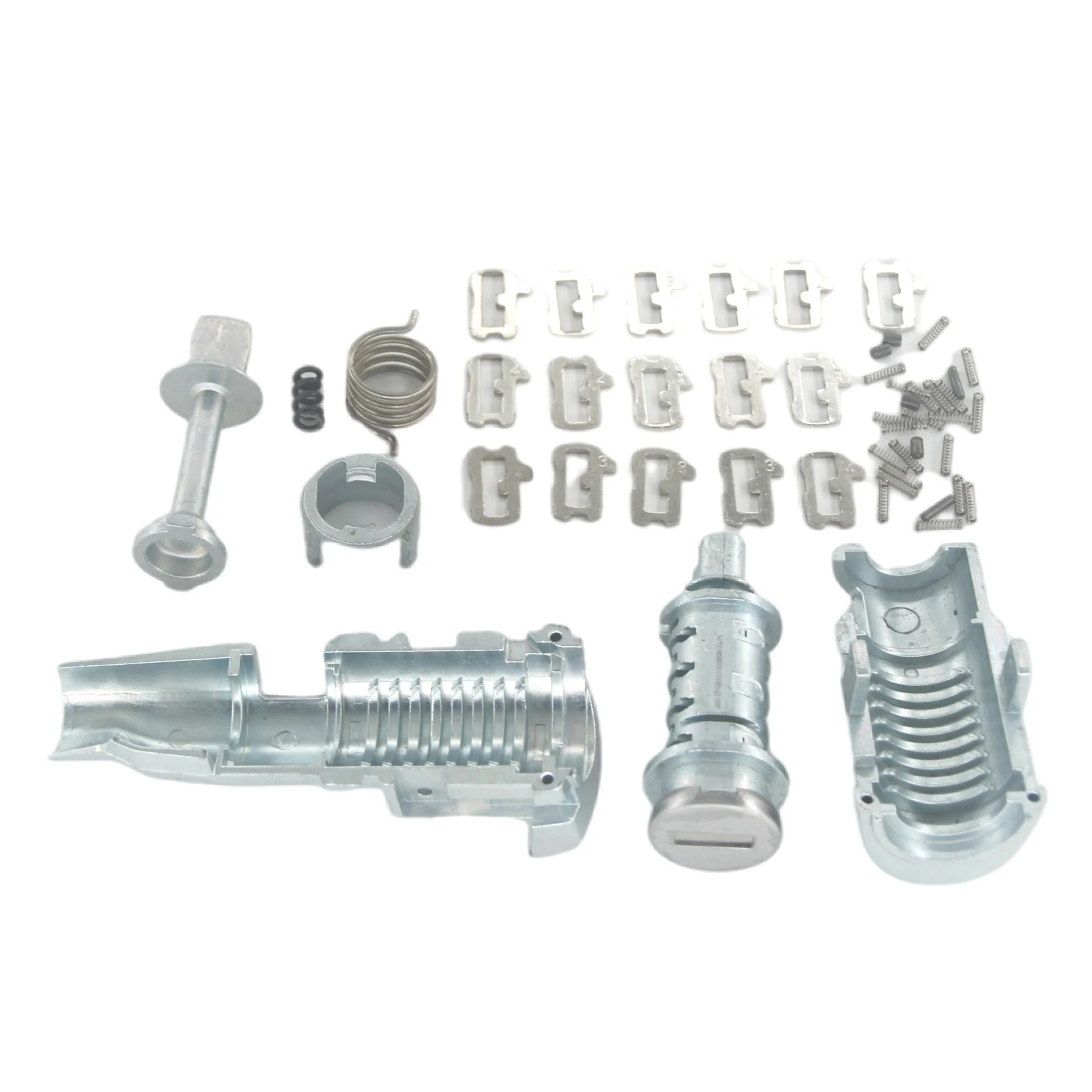 DLA SKODA OCTAVIA 2005-2008 ZESTAW NAPRAWCZY CYLINDRA ZAMKA LEWYCH DRZWI KIEROWCY 1Z 0837167 C 6Y 0898167 E AL019L Naprawa