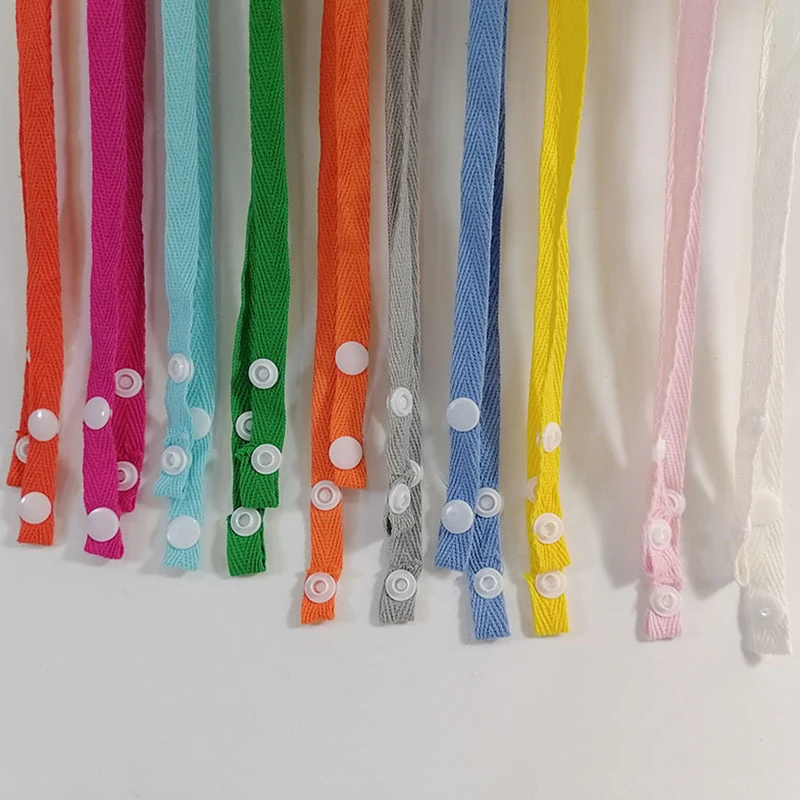 DoreenBeads bawełniana maska smycz na szyje lasso smycz naszyjnik regulowane sznury dla DIY akcesoria mody Making 1 sztuka