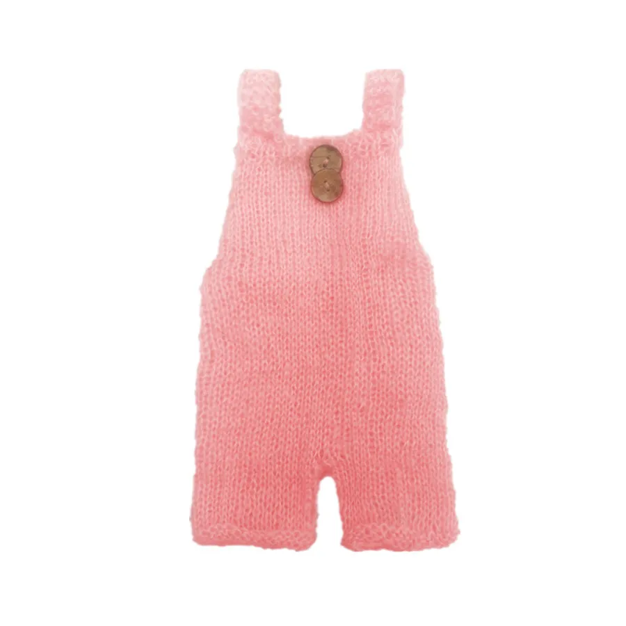 Newborn Photography Outfit Mohair Overalls Jumpsuit Photo Clothing Photograph Jumpsuit Baby Photoshoot Outfit Fotografie