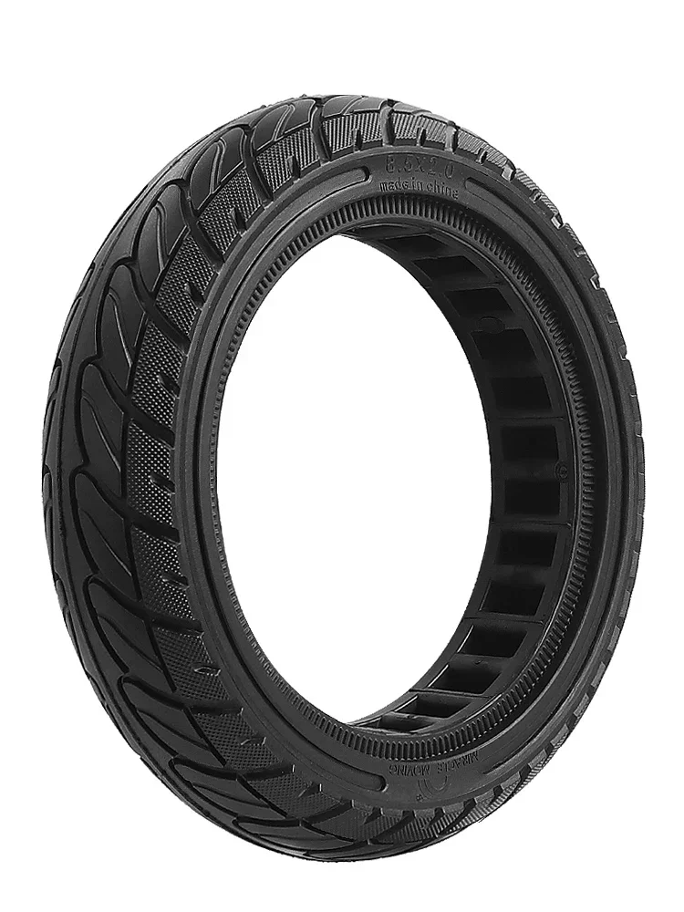 Neumático sólido de 8,5 pulgadas para Xiaomi M365 Pro Pro2 Mi3 1S, neumático de goma resistente al desgaste, accesorios para patinete eléctrico, neumáticos que absorben los golpes